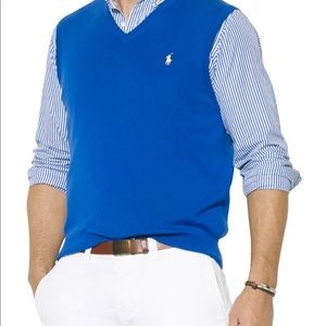 Polo Vest With Yellow Horse